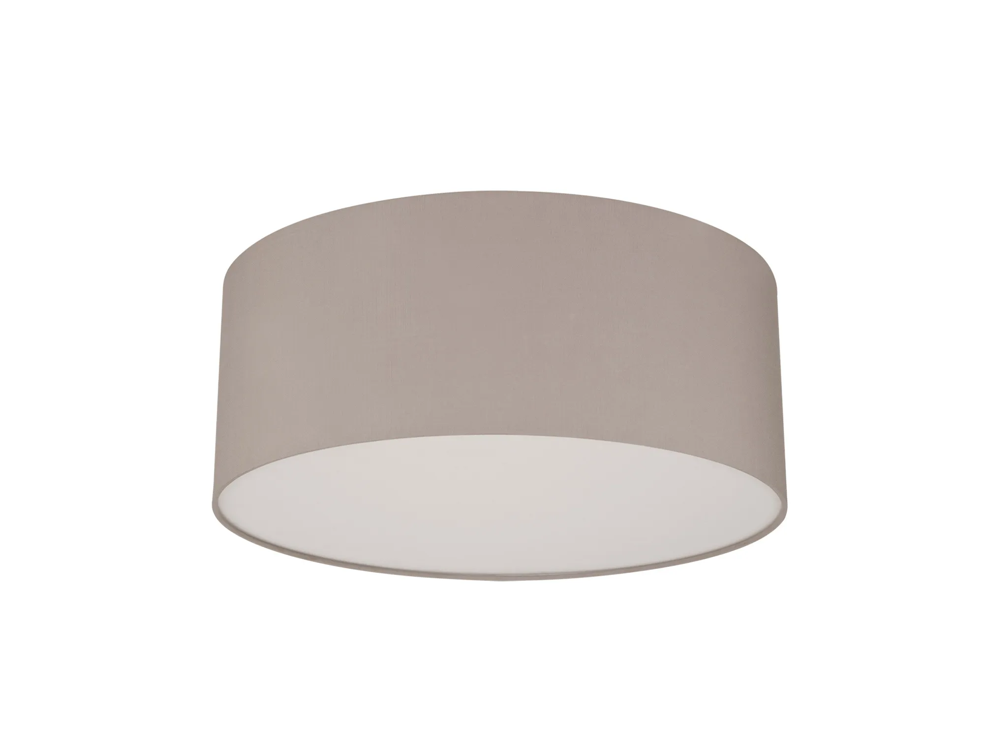 Baymont 50cm Flush 5 Light Grey, Frosted Diffuser DK0636  Deco Baymont WH GR